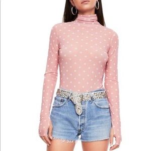 AFRM Turtleneck Blouse